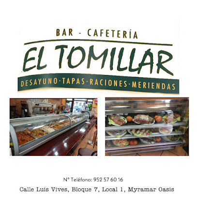 Foto Cafetería Bar El Tomillar